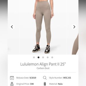 Align 25” - Carbon Dust - Size 4